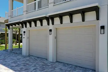 Garage and Pavers